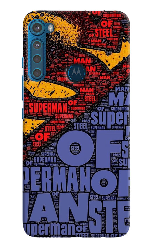Superman Motorola One Fusion Plus Hard Case Back Cover by Casekaro