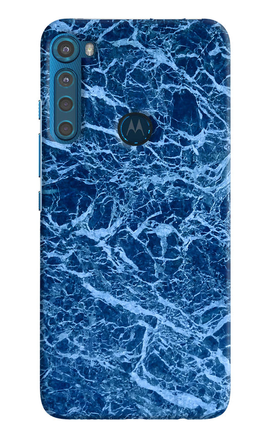 Blue Marble Motorola One Fusion Plus Hard Case Back Cover by Casekaro