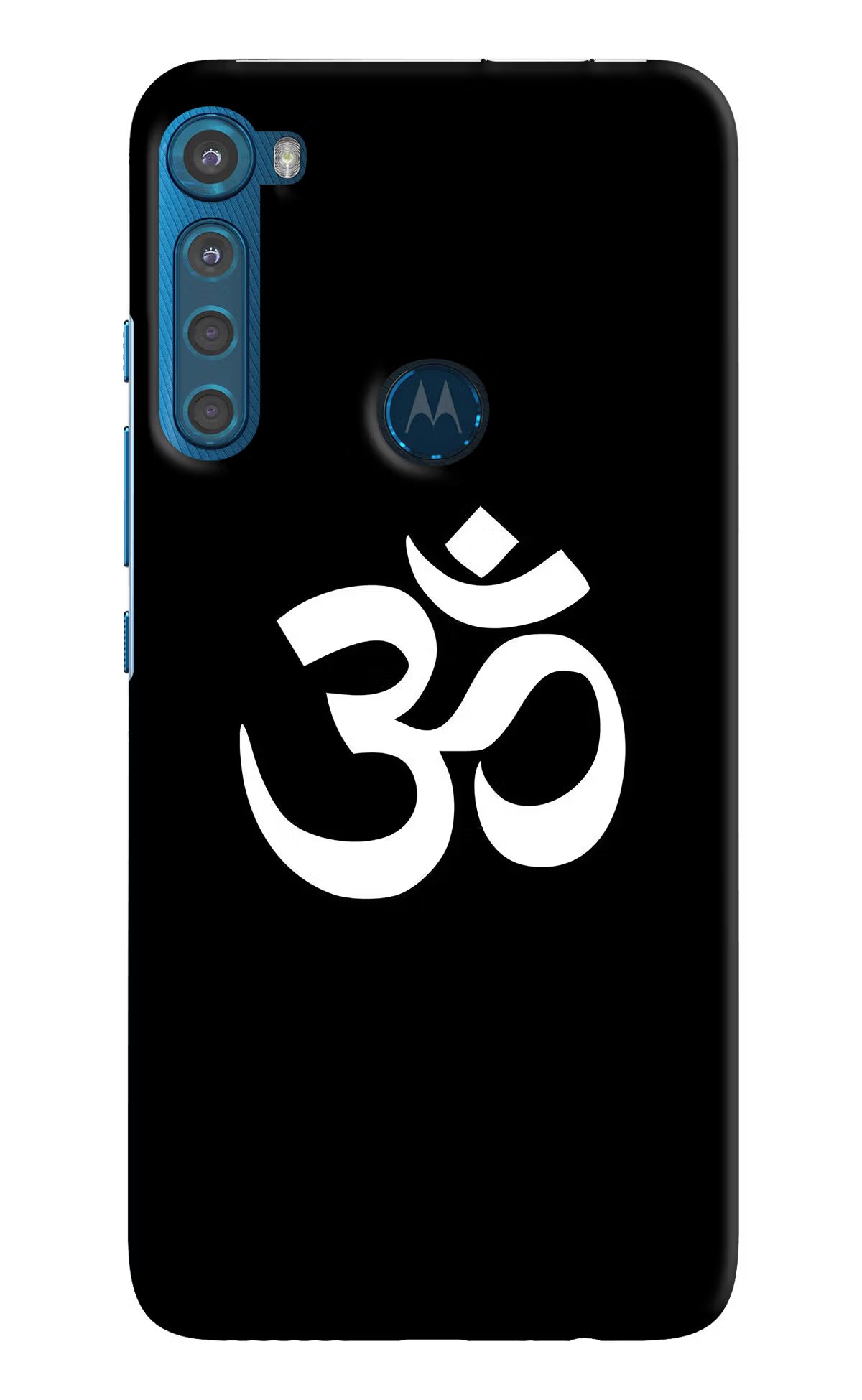 Om Motorola One Fusion Plus Hard Case Back Cover by Casekaro