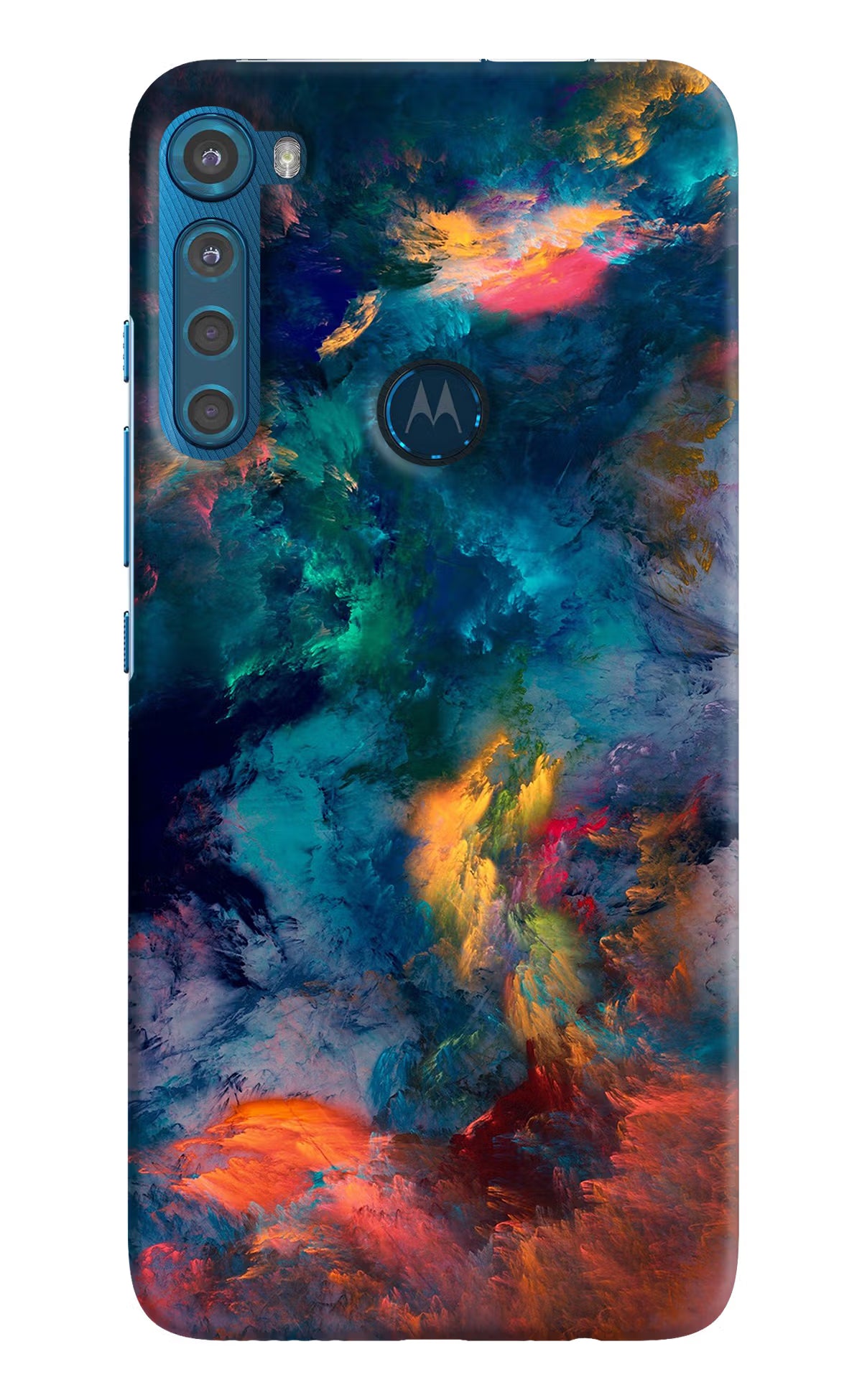 Artwork Paint Motorola One Fusion Plus Hard Case Back Cover by Casekaro