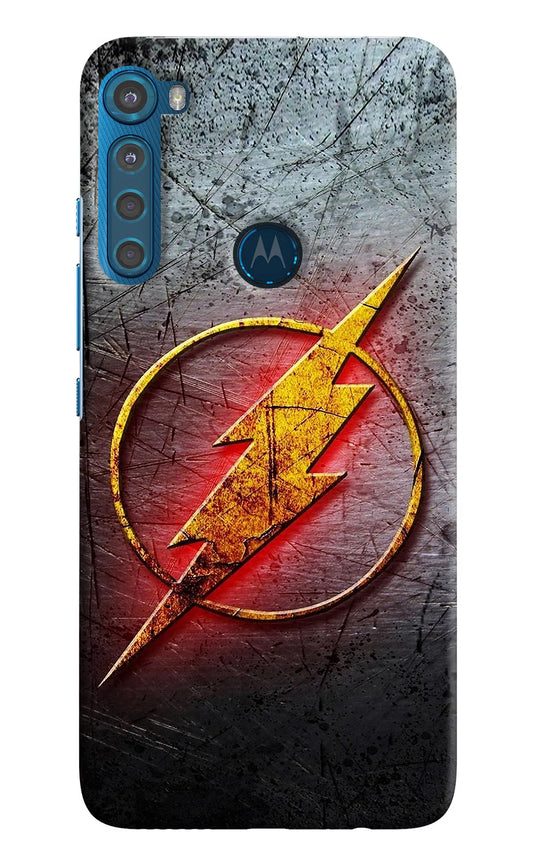 Flash Motorola One Fusion Plus Hard Case Back Cover by Casekaro