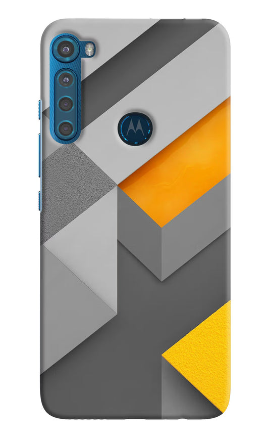 Abstract Motorola One Fusion Plus Hard Case Back Cover by Casekaro