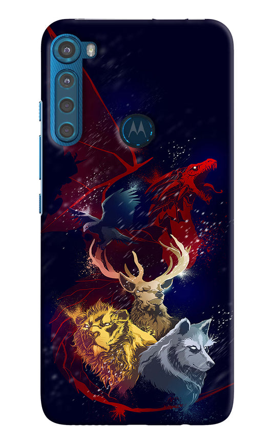 Game Of Thrones Motorola One Fusion Plus Hard Case Back Cover by Casekaro