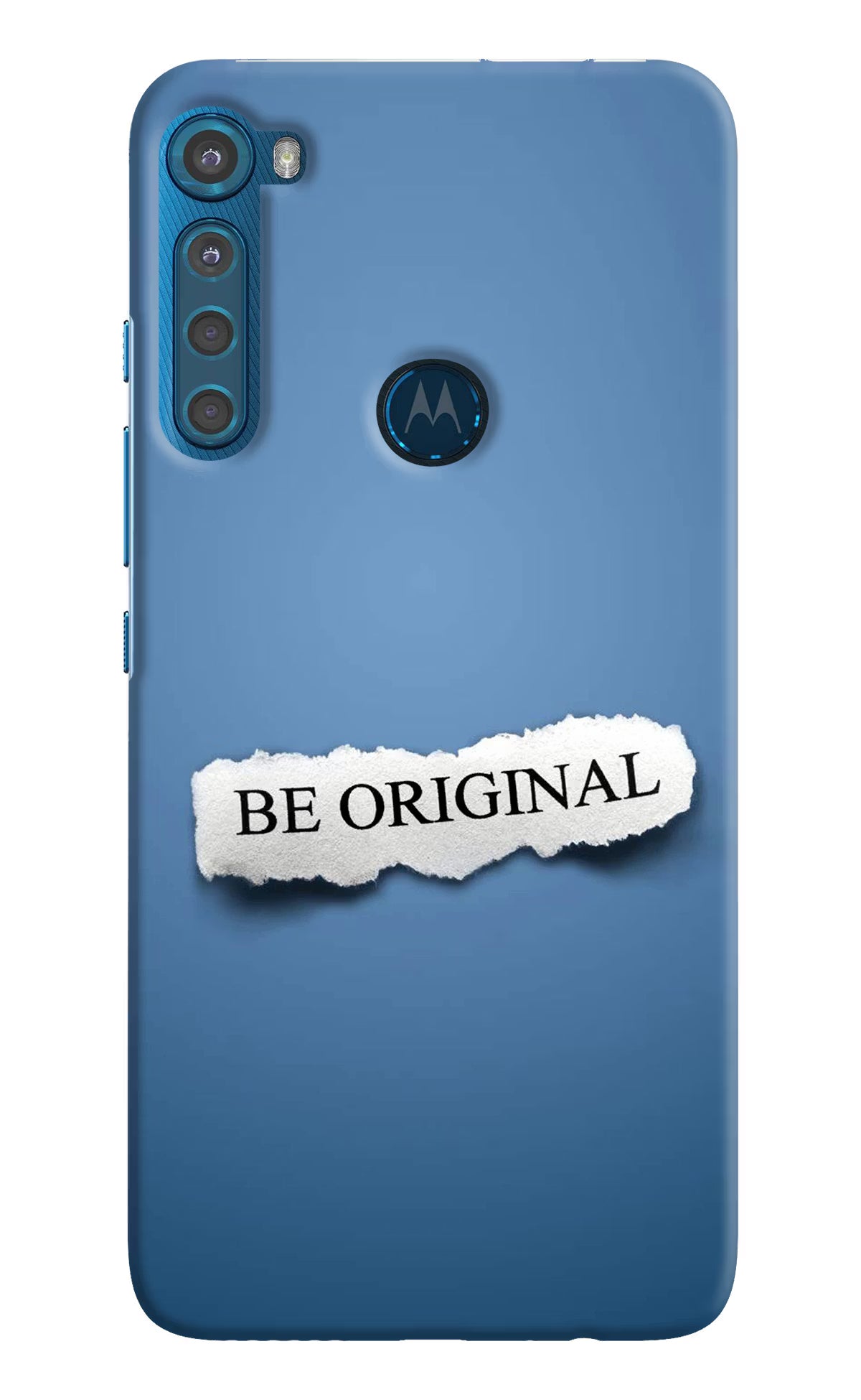 Be Original Motorola One Fusion Plus Hard Case Back Cover by Casekaro