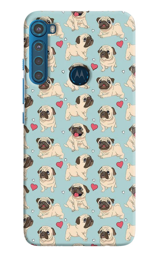 Pug Dog Motorola One Fusion Plus Hard Case Back Cover by Casekaro