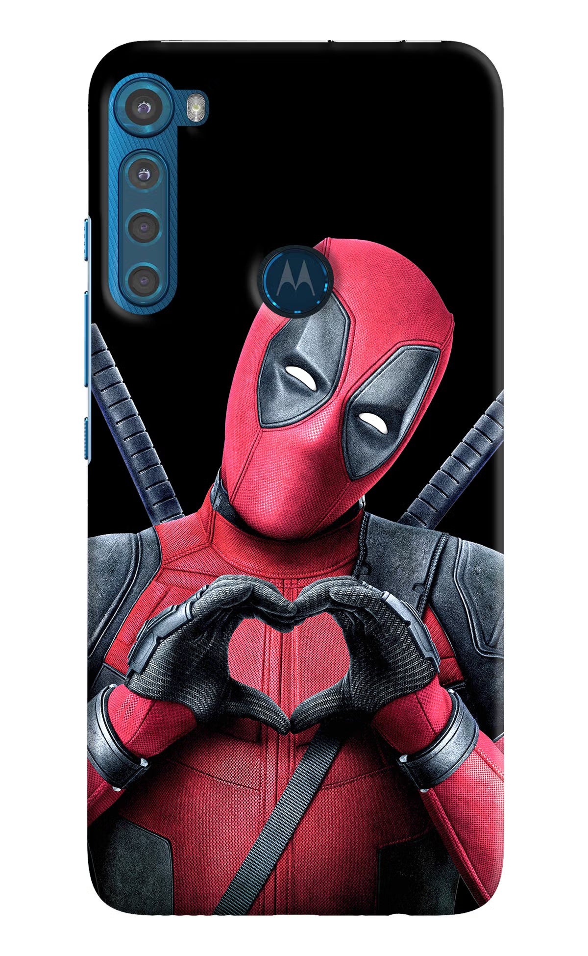 Deadpool Motorola One Fusion Plus Hard Case Back Cover by Casekaro