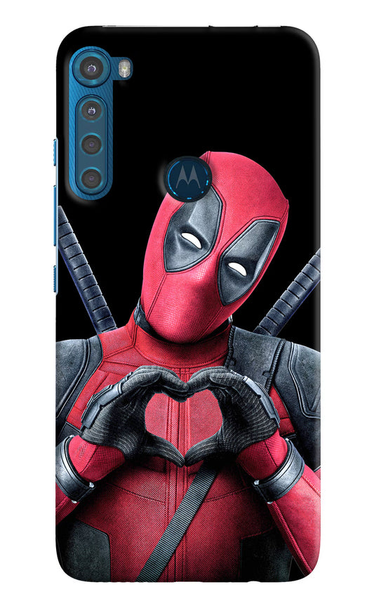 Deadpool Motorola One Fusion Plus Hard Case Back Cover by Casekaro