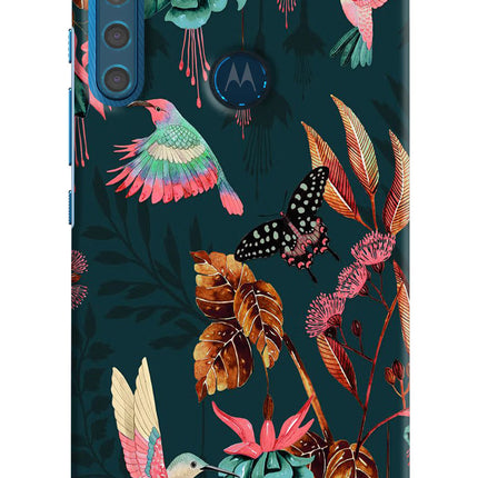 Birds Motorola One Fusion Plus Hard Case Back Cover by Casekaro