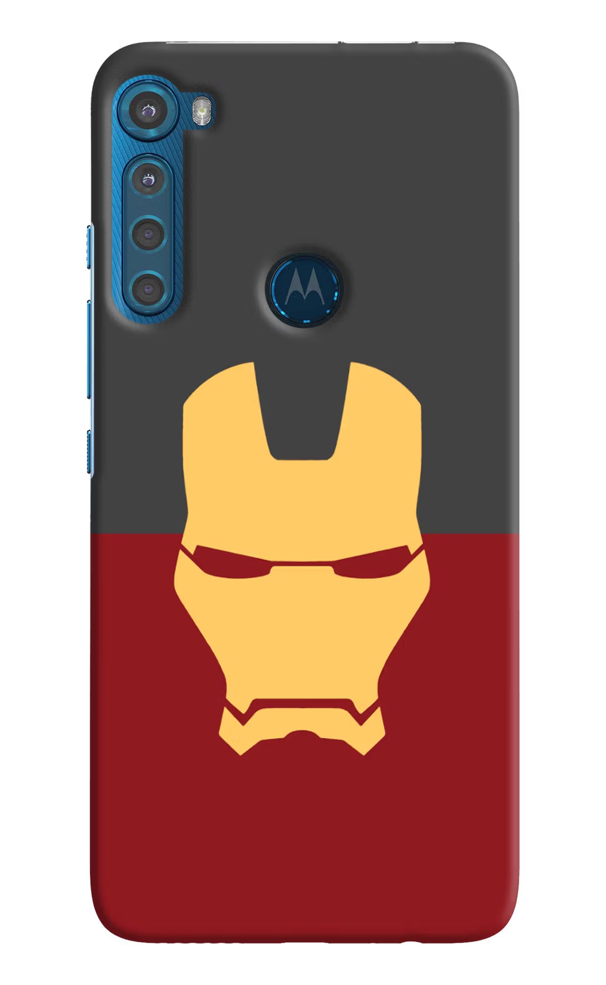 Ironman Motorola One Fusion Plus Hard Case Back Cover by Casekaro
