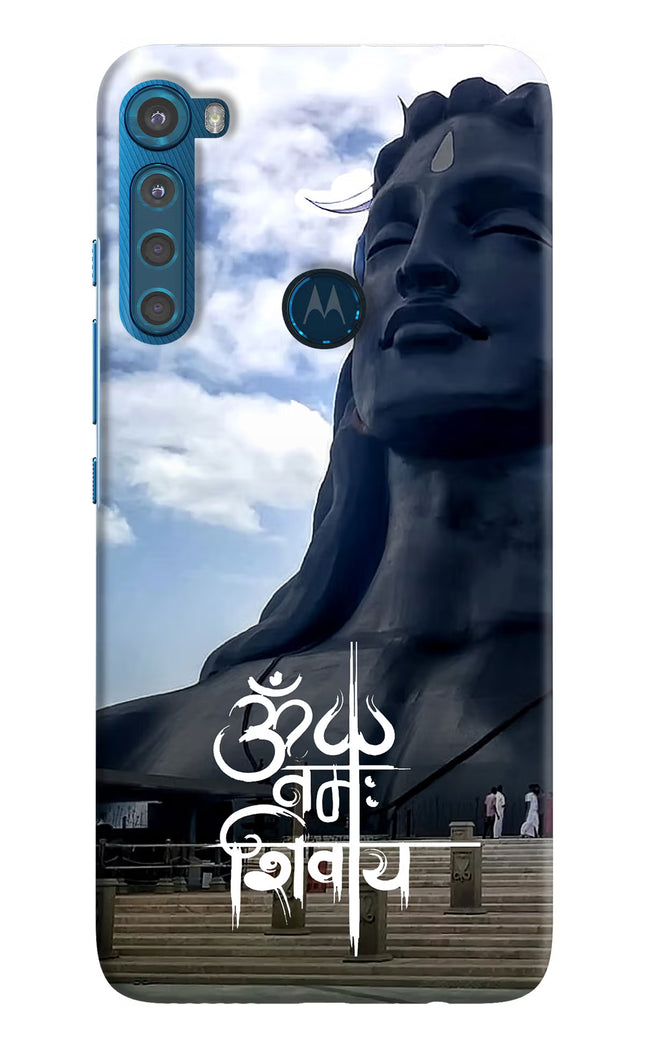 Om Namah Shivay Motorola One Fusion Plus Hard Case Back Cover by Casekaro