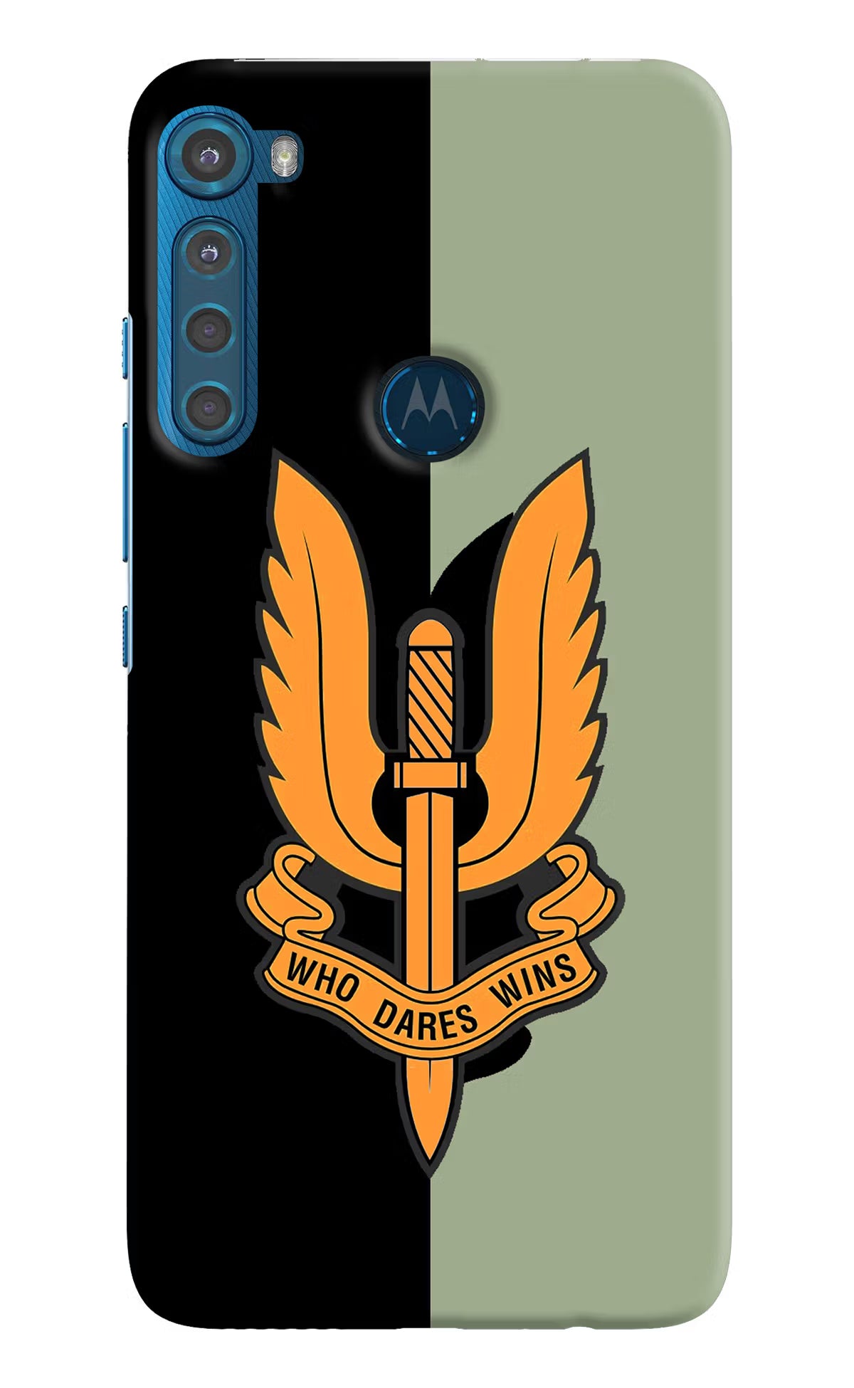 Balidan Logo Motorola One Fusion Plus Hard Case Back Cover by Casekaro