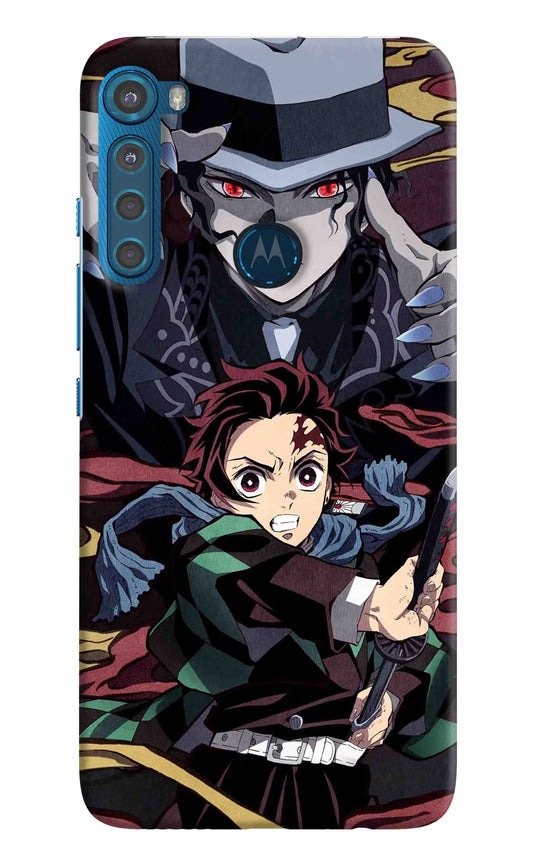 Demon Slayer Motorola One Fusion Plus Hard Case Back Cover by Casekaro