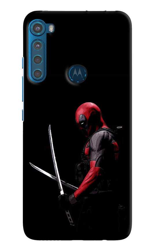 Deadpool Motorola One Fusion Plus Hard Case Back Cover by Casekaro