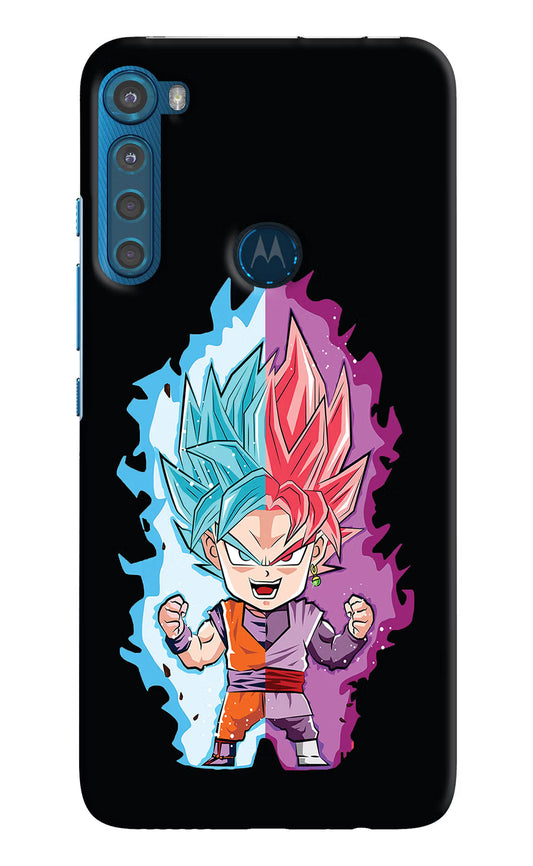 Chota Goku Motorola One Fusion Plus Hard Case Back Cover by Casekaro