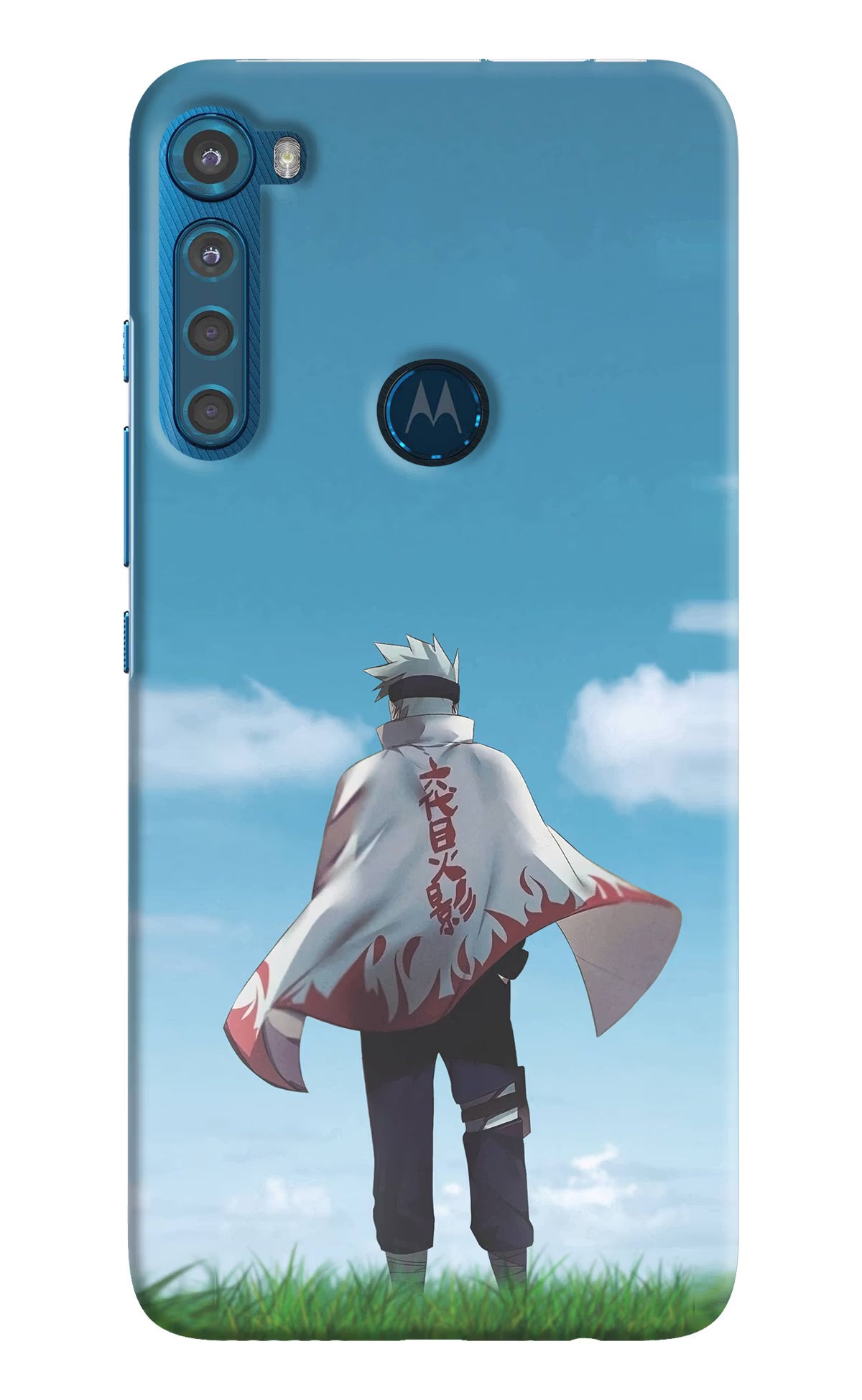 Kakashi Motorola One Fusion Plus Hard Case Back Cover by Casekaro