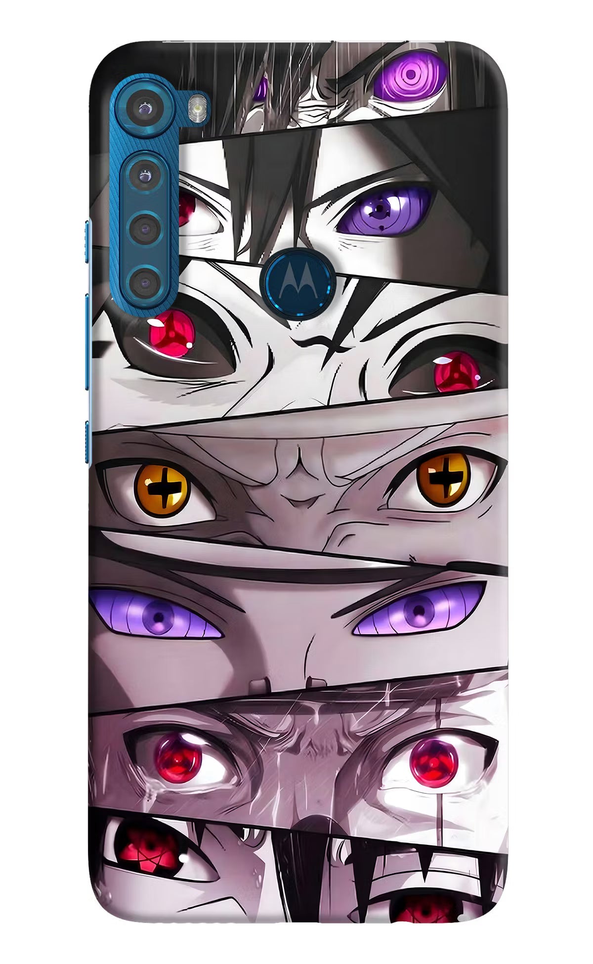 Naruto Anime Motorola One Fusion Plus Hard Case Back Cover by Casekaro