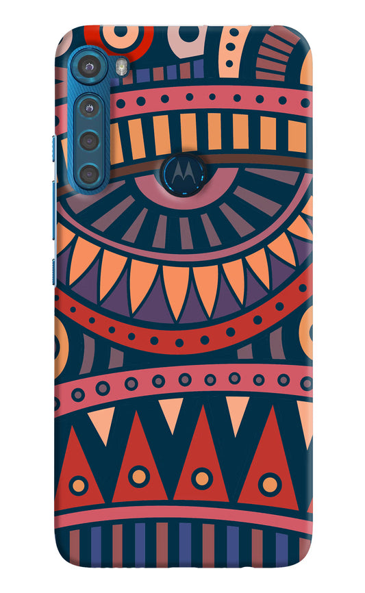 African Culture Design Motorola One Fusion Plus Hard Case Back Cover by Casekaro