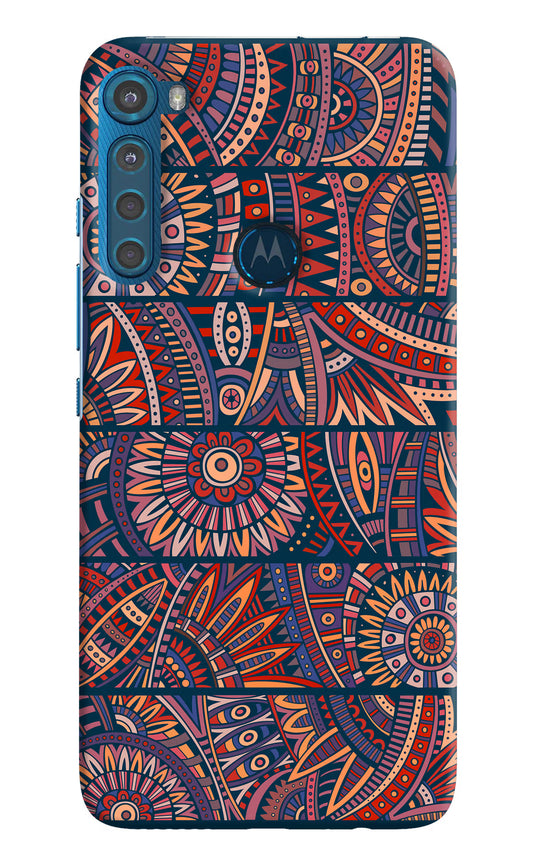 African Culture Design Motorola One Fusion Plus Hard Case Back Cover by Casekaro