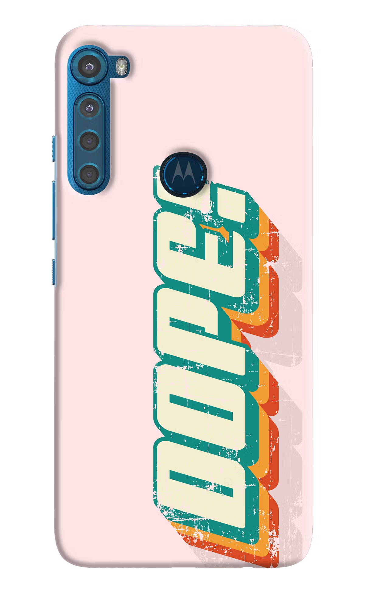 Dope Motorola One Fusion Plus Hard Case Back Cover by Casekaro