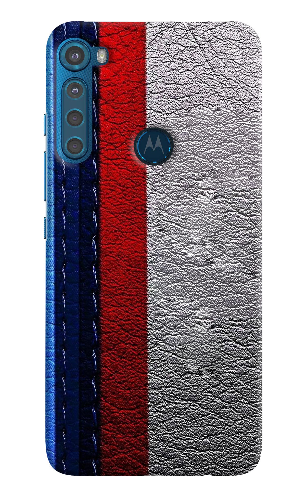 BMW Stripes Motorola One Fusion Plus Back Cover