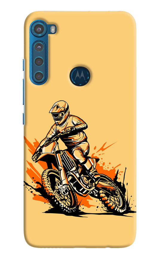 Off-Road Fury Motorola One Fusion Plus Hard Case Back Cover by Casekaro