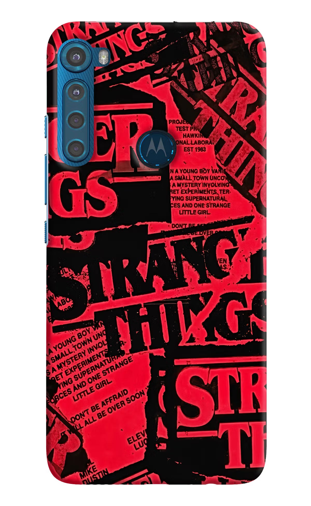 Ordinary Things Motorola One Fusion Plus Hard Case Back Cover by Casekaro