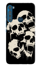 Dead Stack Motorola One Fusion Plus Hard Case Back Cover by Casekaro