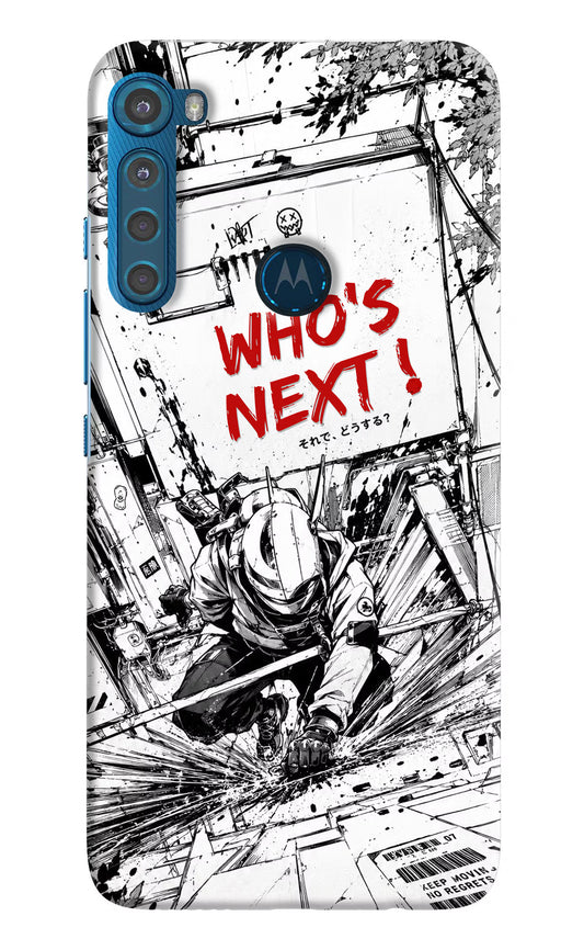Who's Next Motorola One Fusion Plus Hard Case Back Cover by Casekaro