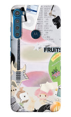 Softcore case Motorola One Fusion Plus Hard Case Back Cover by Casekaro