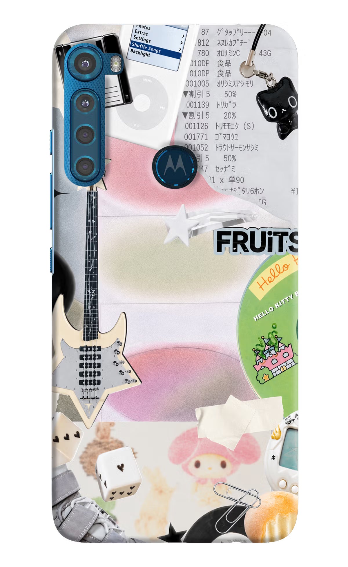 Softcore case Motorola One Fusion Plus Back Cover