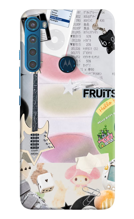 Softcore case Motorola One Fusion Plus Hard Case Back Cover by Casekaro