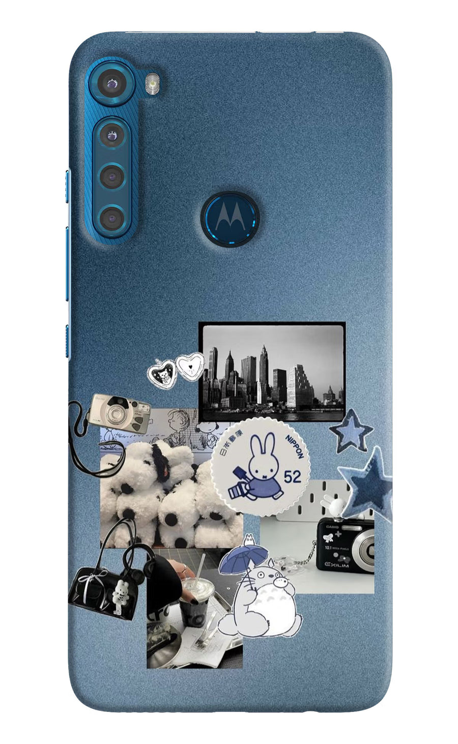 Miffy Motorola One Fusion Plus Back Cover, Hard case
