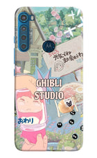 Studio Ghibli Motorola One Fusion Plus Hard Case Back Cover by Casekaro