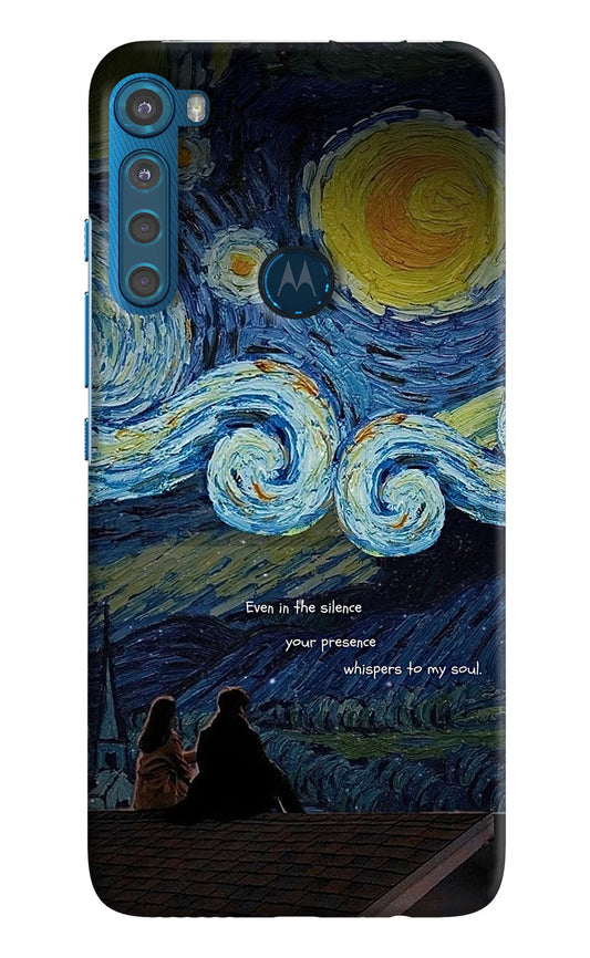 Softcore Motorola One Fusion Plus Back Cover