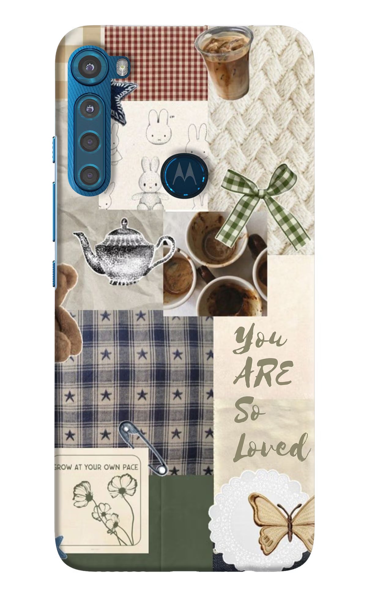 Cookie Motorola One Fusion Plus Back Cover