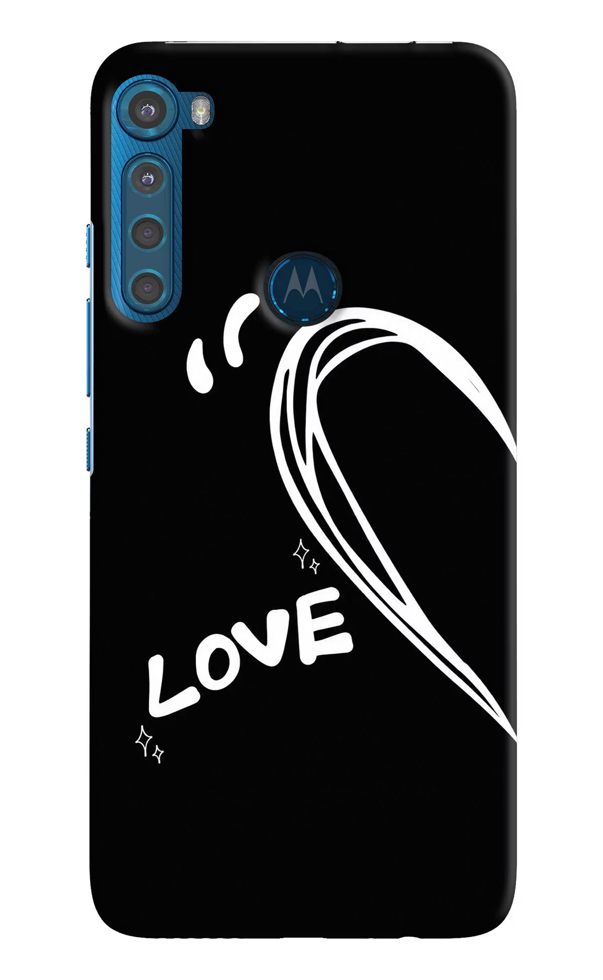 Love Line Motorola One Fusion Plus Back Cover