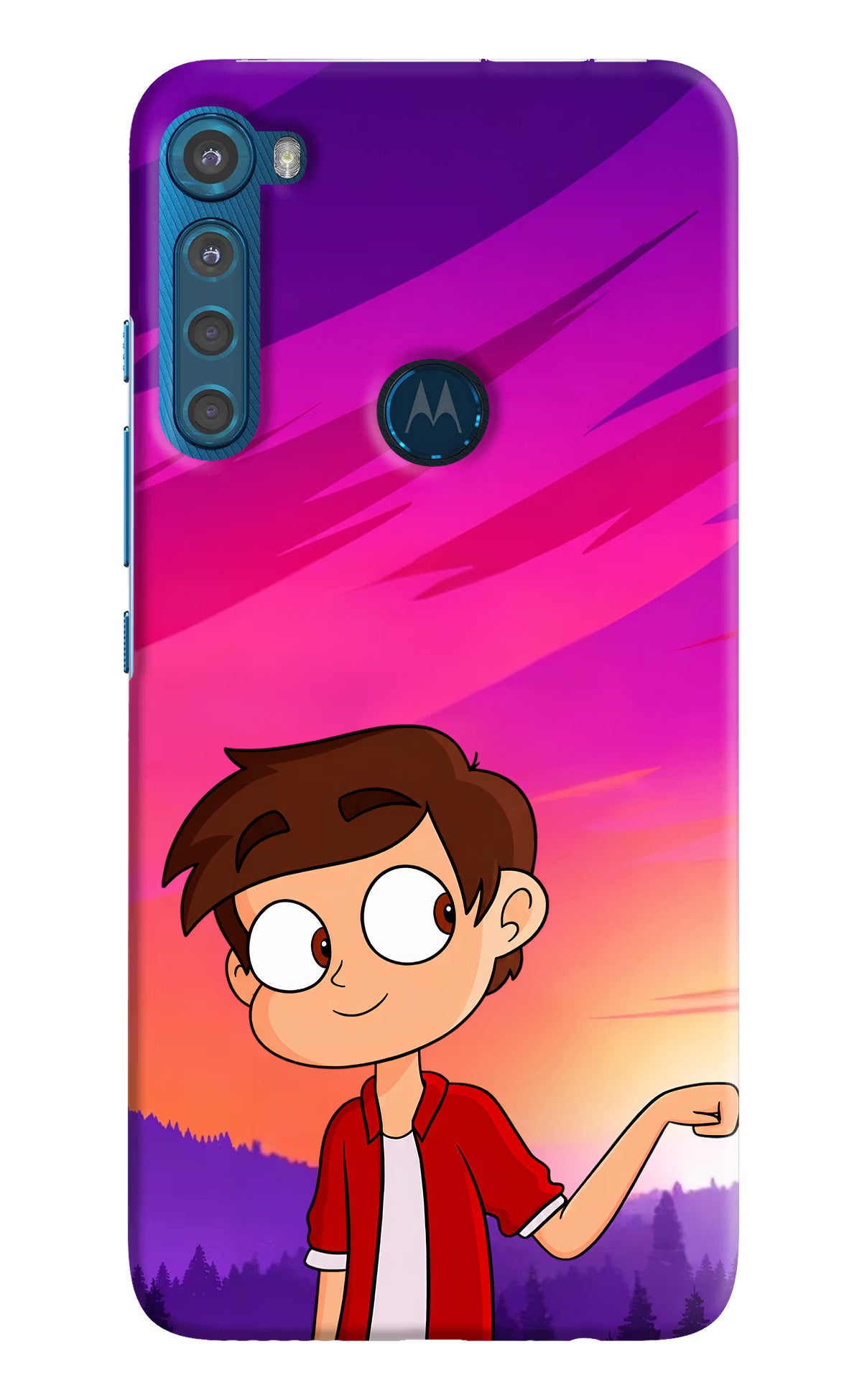 Marco Sunset Motorola One Fusion Plus Back Cover