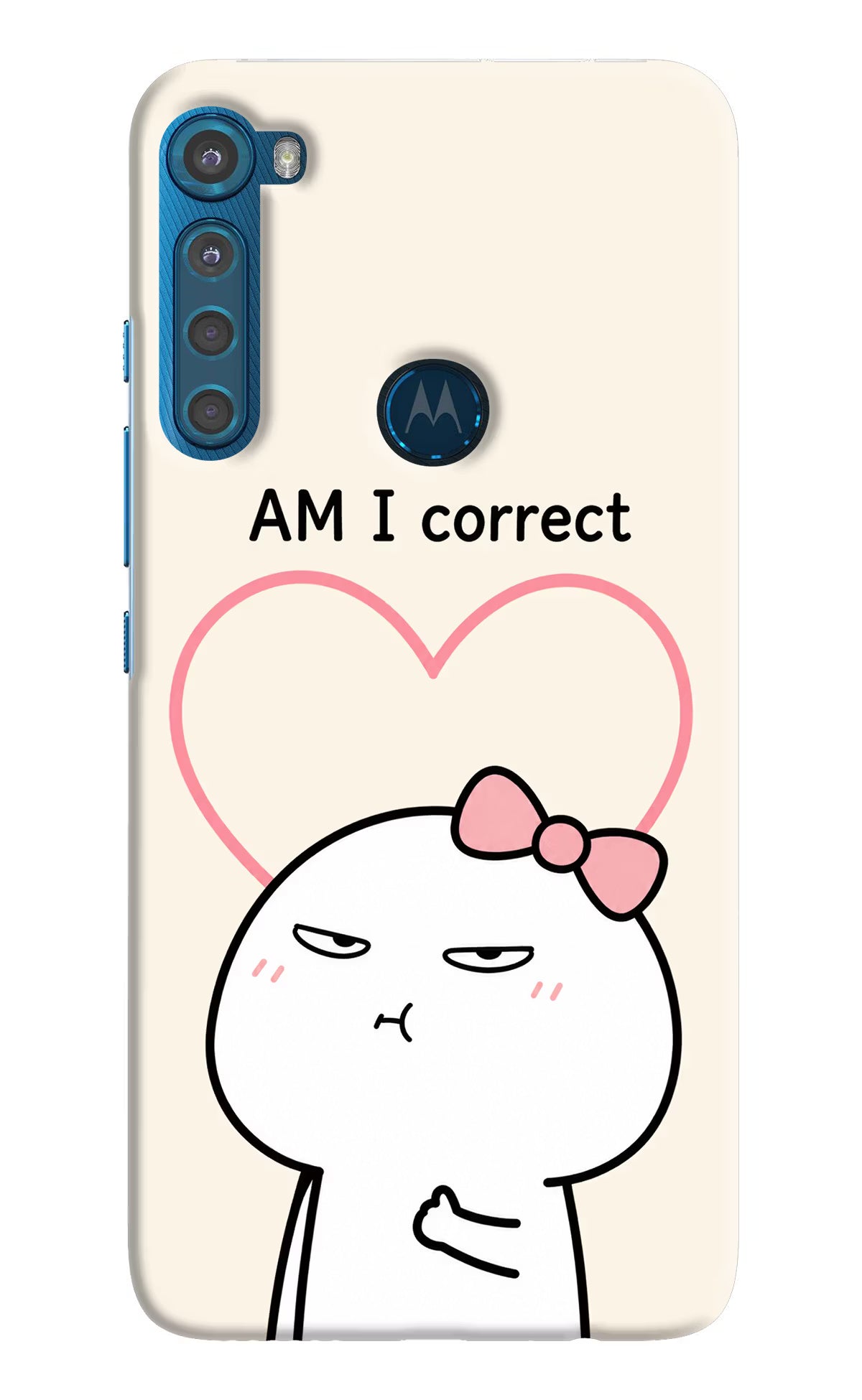 Always Right Motorola One Fusion Plus Back Cover