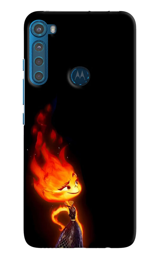 Ember Flame Motorola One Fusion Plus Back Cover