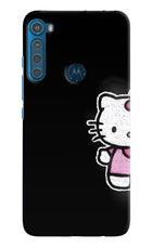 Kitty Charm Motorola One Fusion Plus Hard Case Back Cover by Casekaro