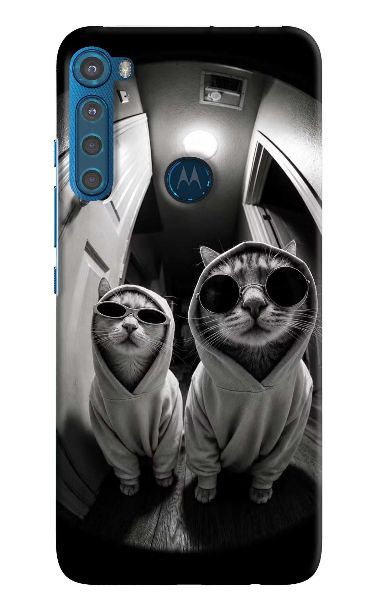 Hood Cats Motorola One Fusion Plus Back Cover