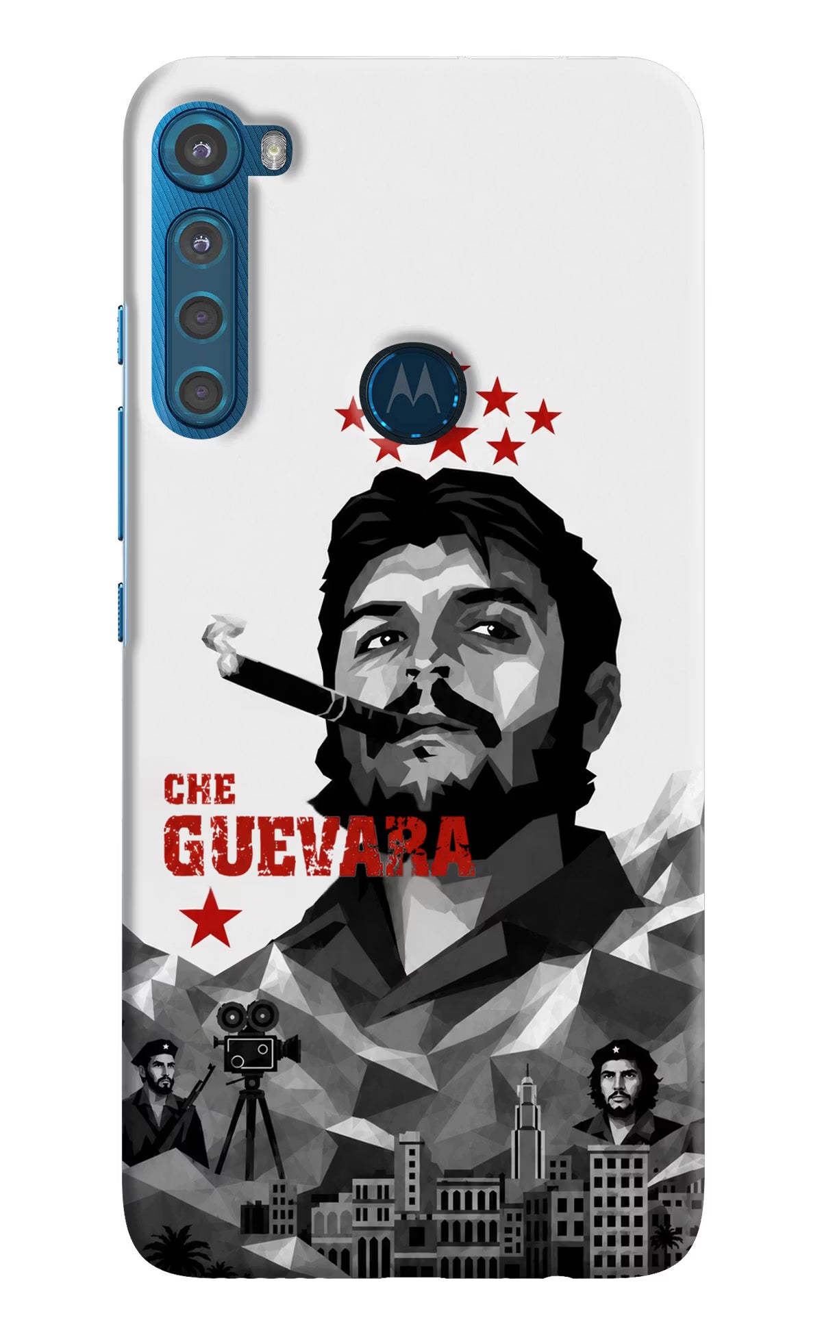 Che Guevara Iconic Motorola One Fusion Plus Back Cover