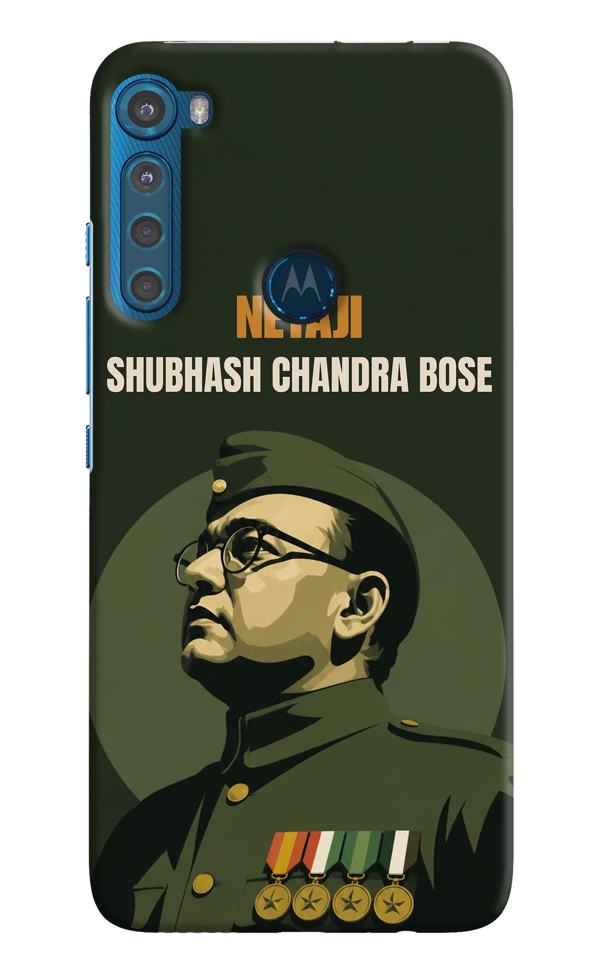 Netaji Legacy Motorola One Fusion Plus Back Cover