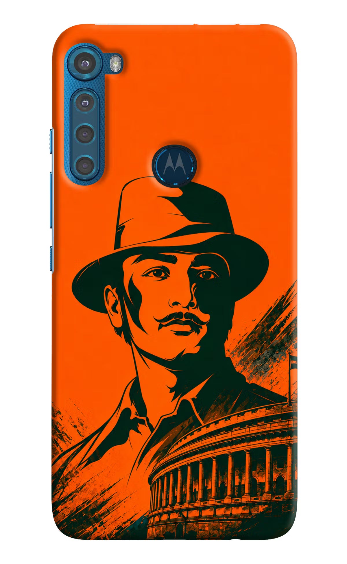 Bhagat Singh Legacy Motorola One Fusion Plus Back Cover