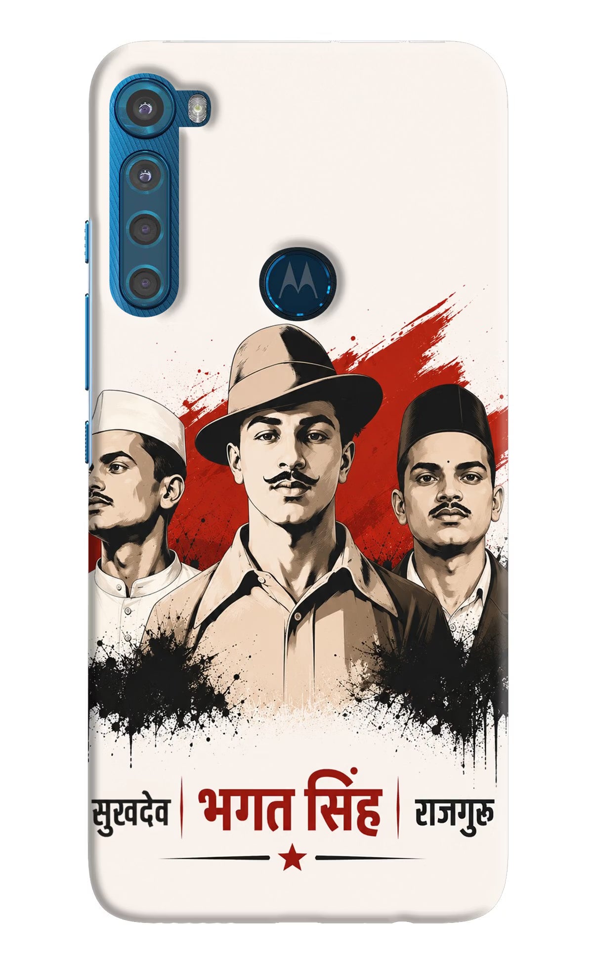 Sardar Patel Iron Will Motorola One Fusion Plus Back Cover