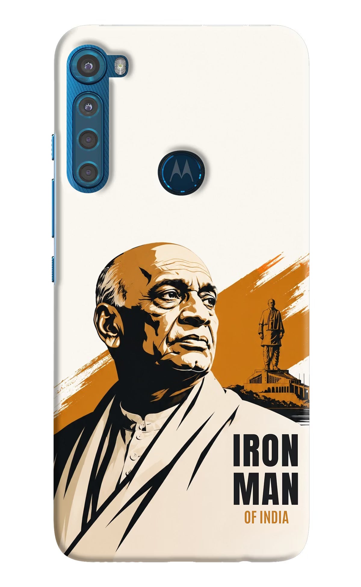 Chandrashekhar Azad Fearless Motorola One Fusion Plus Back Cover