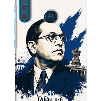 Dr. Ambedkar Visionary Motorola One Fusion Plus Hard Case Back Cover by Casekaro