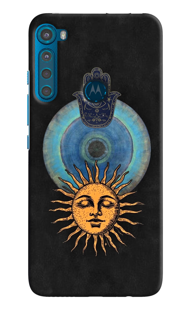 Divine Sun Motorola One Fusion Plus Hard Case Back Cover by Casekaro