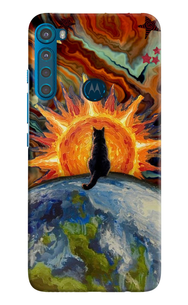 Sunrise Beyond Motorola One Fusion Plus Hard Case Back Cover by Casekaro