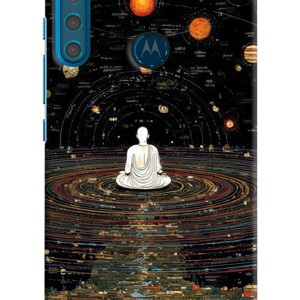 Space Monk Motorola One Fusion Plus Back Cover